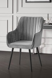 Hanah Home Nova Gris y Negro
